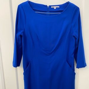 Royal blue sheath dress Sz8